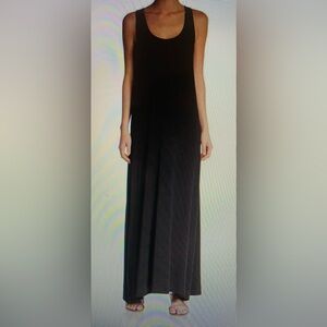 Vince Sleeveless Black Maxi Dress